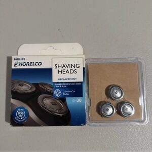 Philips Norelco SH30 Shaving Heads Replacement For Series 1000-3000 Click&Style